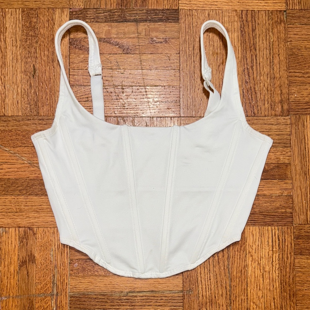 Ardene White Crop Top